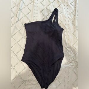 Black Aerie One Shoulder